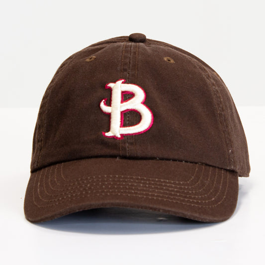 Brown "B" Dad Hat